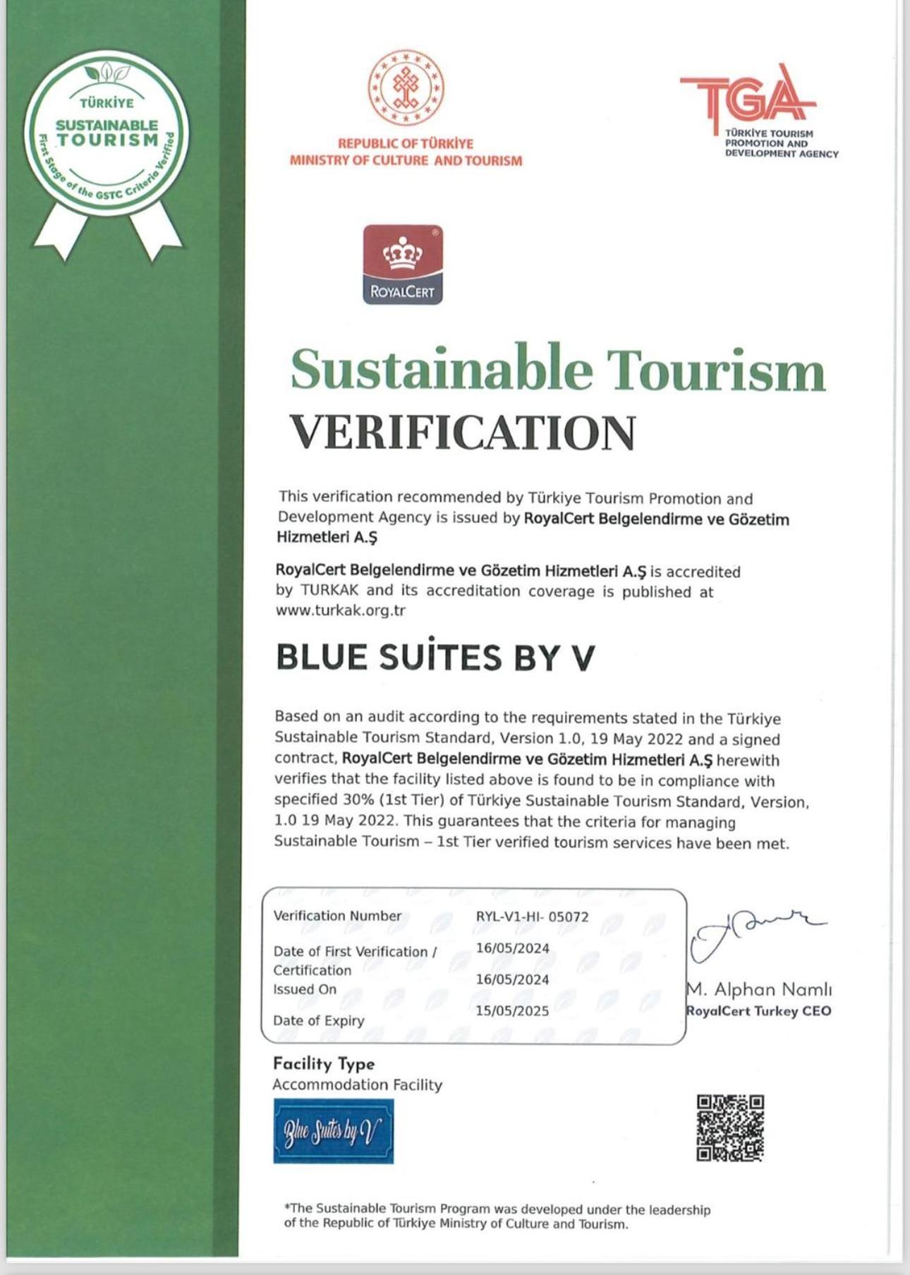 Blue Suites By V Provincia di Provincia di Istanbul Esterno foto